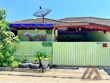 บ้านแฝด ชั้นเดียว - ถนนขวาง